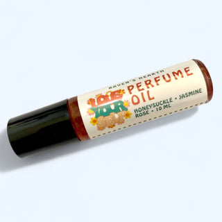 Love Yourself Perfume Oil Roll-On | Jasmine & Rose Scent - Made in California