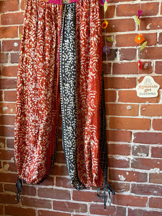Coffee In The Morning Jolene Pants -2 Ways to Wear!  Fits up to 1X - Fair Trade Made
