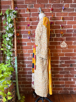 Riverstone Kantha Robe Kimono - Fair Trade Made