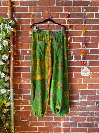 Coffee In The Morning Jolene Pants -2 Ways to Wear!  Fits up to 1X - Fair Trade Made