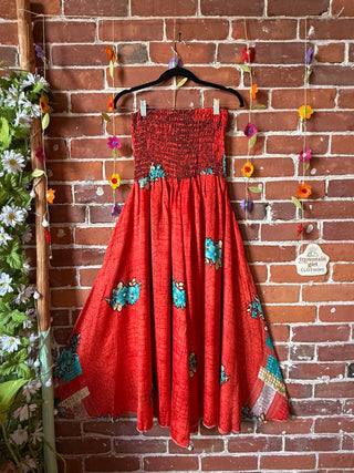 Festival Drift Recycled Sari Palazzo Pants - Fair Trade Made