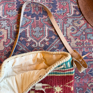 Second Hand Finds - Jute Woven Boho Bag