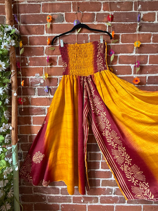 Festival Drift Recycled Sari Palazzo Pants - Fair Trade Made