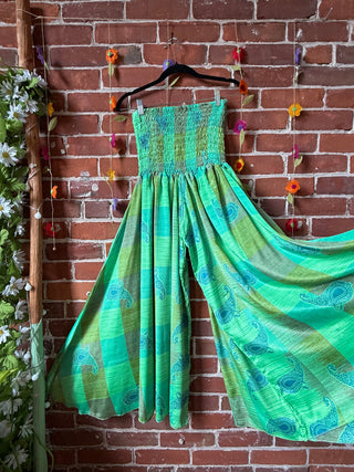 Festival Drift Recycled Sari Palazzo Pants - Fair Trade Made