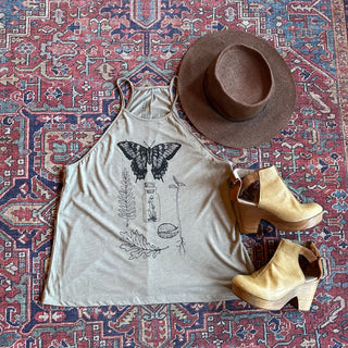 Nature Walk Collections Hand Printed Tank Top