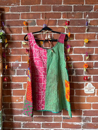 Bohemian Journey Kantha Tank - Fair Trade Made