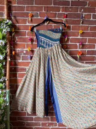 Festival Drift Recycled Sari Palazzo Pants - Fair Trade Made
