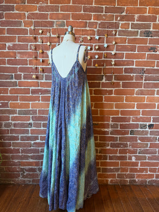 Delphia Recycled Sari Dress w/ Pockets