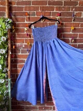 Festival Drift Recycled Sari Palazzo Pants - Fair Trade Made