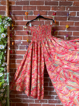 Festival Drift Recycled Sari Palazzo Pants - Fair Trade Made