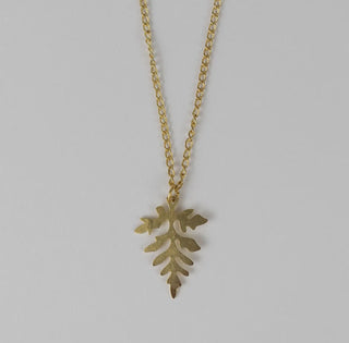 Leaf Pendant Necklace