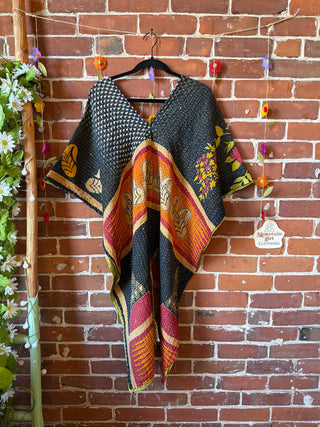 The Stella Convertible Reversible Kantha Tunic - One of A Kind - Many ways to wear
