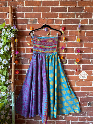 Festival Drift Recycled Sari Palazzo Pants - Fair Trade Made