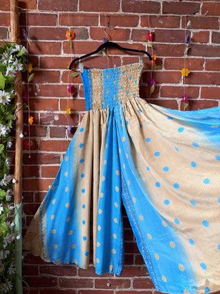 Festival Drift Recycled Sari Palazzo Pants - Fair Trade Made