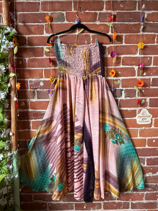 Festival Drift Recycled Sari Palazzo Pants - Fair Trade Made