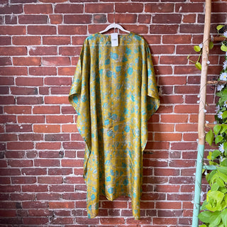 Nova Recycled Silk Saree Kimono Item: 1380