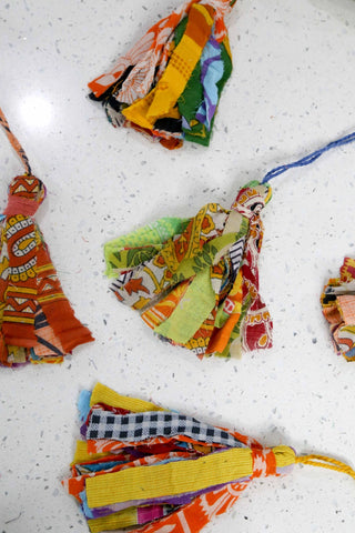 Fair Trade Made Saree Ornament | Tassel