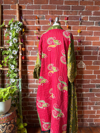 Riverstone Kantha Robe Kimono - Fair Trade Made