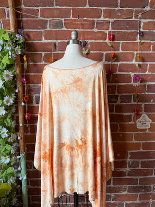 OOAK Spring Collection - Callisto Kantha Crescent Moon Tunic Poncho Top