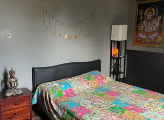 Metal Moon Phase Garland - Fair Trade Made