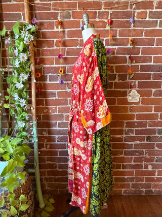 Riverstone Kantha Robe Kimono - Fair Trade Made