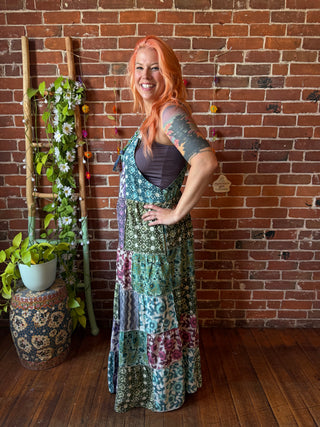 Batik Patchwork Day Dream Jumper Dress Fair Trade Made 100% Cotton –  MountainGirlClothing