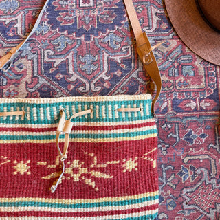 Second Hand Finds - Jute Woven Boho Bag