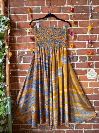 Festival Drift Recycled Sari Palazzo Pants - Fair Trade Made