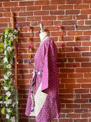 Spring Riverstone Kantha Kimono