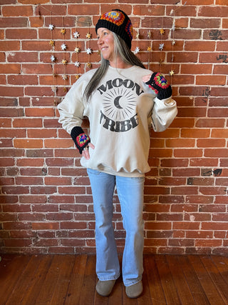 Moon Tribe Comfy Boho Sweatshirt