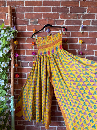 Festival Drift Recycled Sari Palazzo Pants - Fair Trade Made