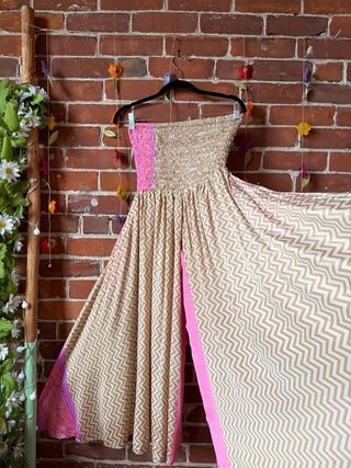 Festival Drift Recycled Sari Palazzo Pants - Fair Trade Made