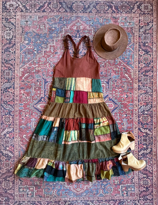 Juniper Patchwork Maxi Dress