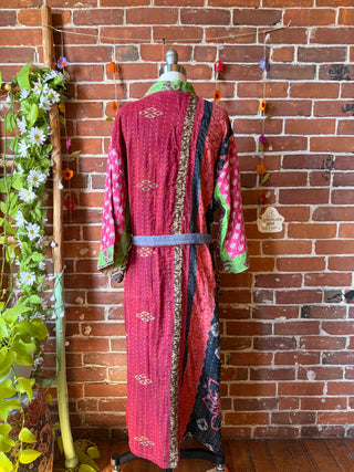 Riverstone Kantha Robe Kimono - Fair Trade Made