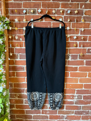 OOAK Autumn Collection-  Upcycled Size XL Grateful Dead Inspired Jogger Lounge Pants