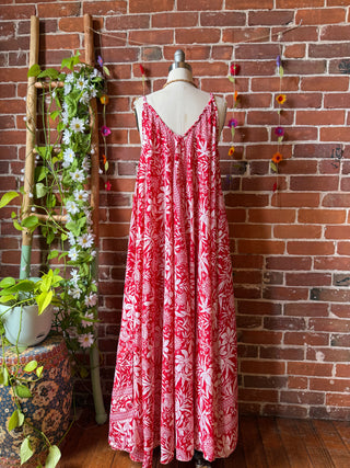 Delphia Recycled Sari Dress w/ Pockets