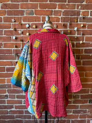 Virgo Kantha Swing Jacket