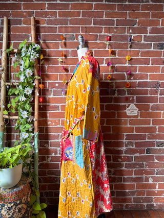 Riverstone Kantha Robe Kimono - Fair Trade Made