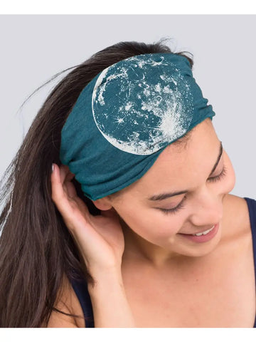 Full Moon Headband in Teal