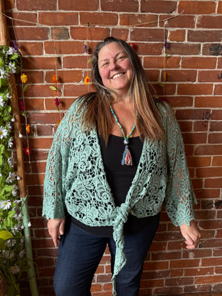 Desert Lace Crochet Wrap - Multiple Colors Available