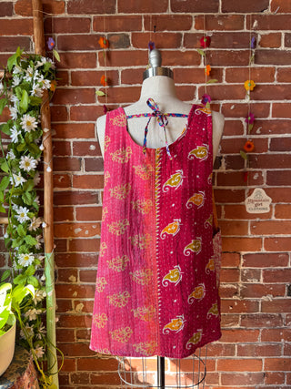 Bohemian Journey Kantha Tank - Fair Trade Made