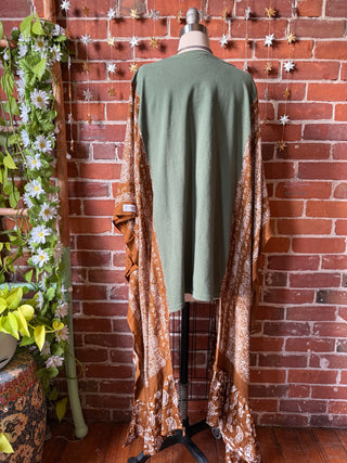 Billy Strings Inspired Hybrid Flowy Paisley Hi Lo Top