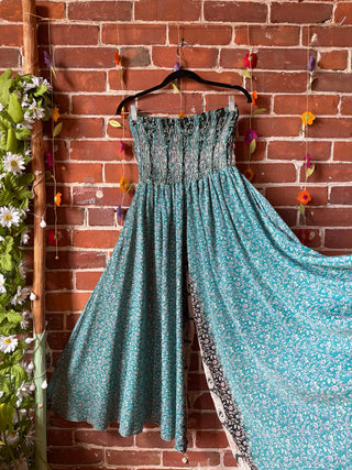 Festival Drift Recycled Sari Palazzo Pants - Fair Trade Made