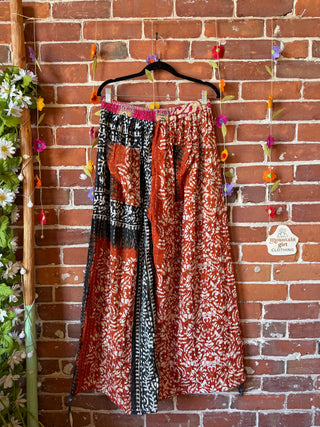 Coffee In The Morning Jolene Pants -2 Ways to Wear!  Fits up to 1X - Fair Trade Made