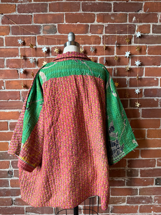 Virgo Kantha Swing Jacket