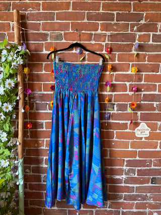 Festival Drift Recycled Sari Palazzo Pants - Fair Trade Made