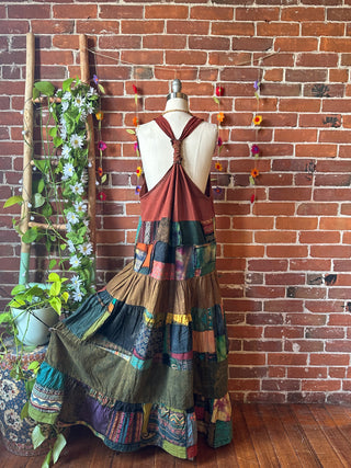 Juniper Patchwork Maxi Dress