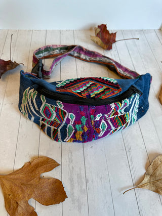 Embroidered Huipile Fanny Pack - One Of A Kind