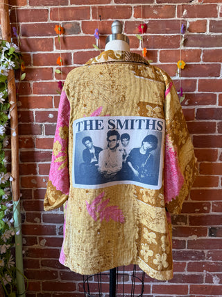 OOAK Summer Collection - Upcycled The Smiths inspired Vintage Kantha Jacket