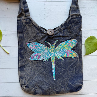 Dragonfly Spirit Crossbody Bag - Fair Trade Made